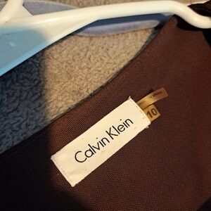 Calvin Klein Brown Dress